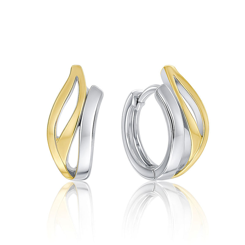 Silver earrings