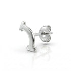 Silver earring