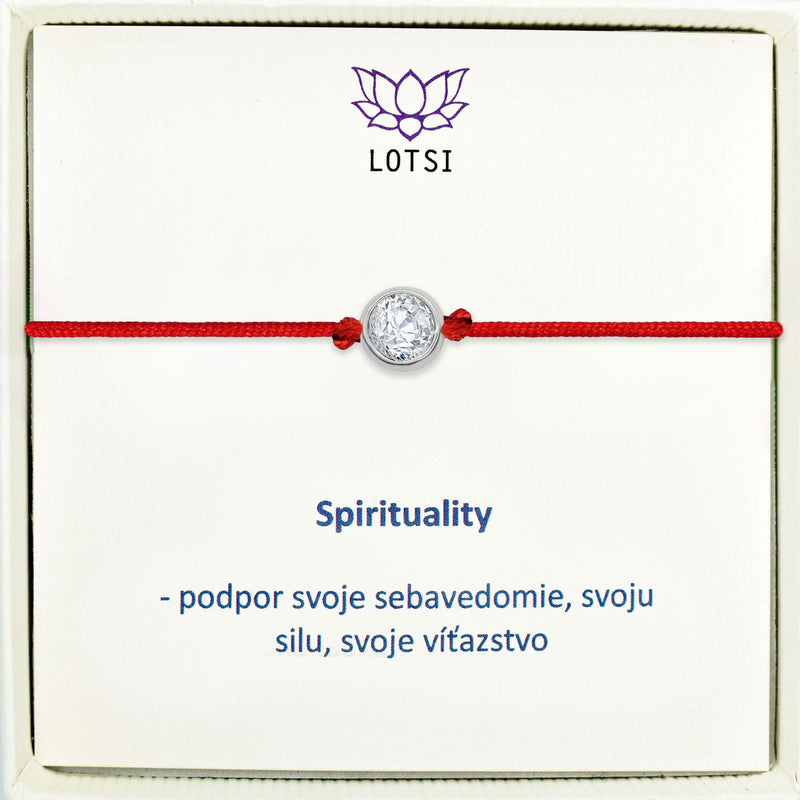 Silver Spirituality Bracelet