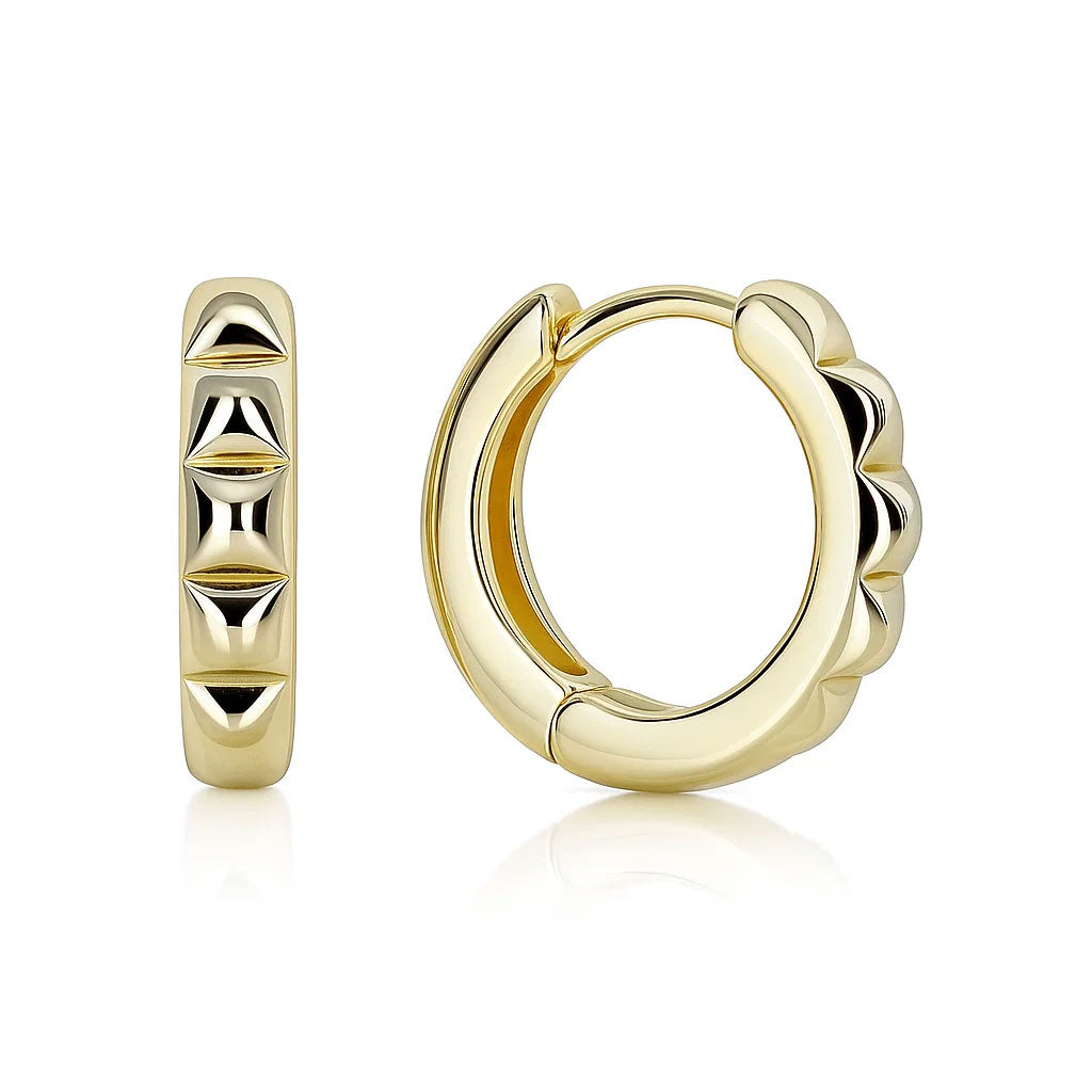 Silver earrings