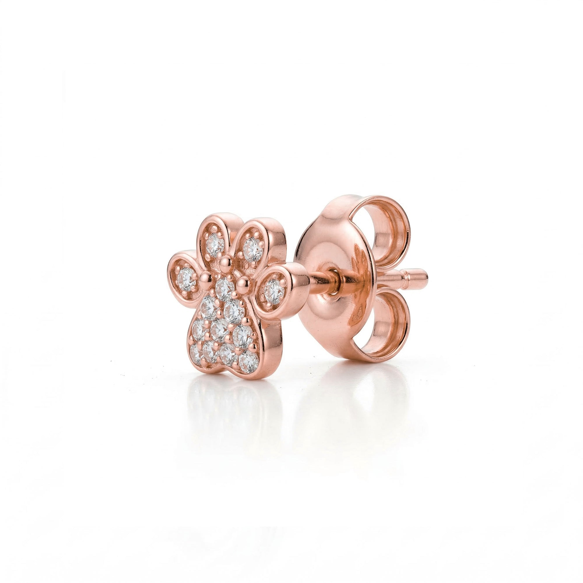 Silver earring