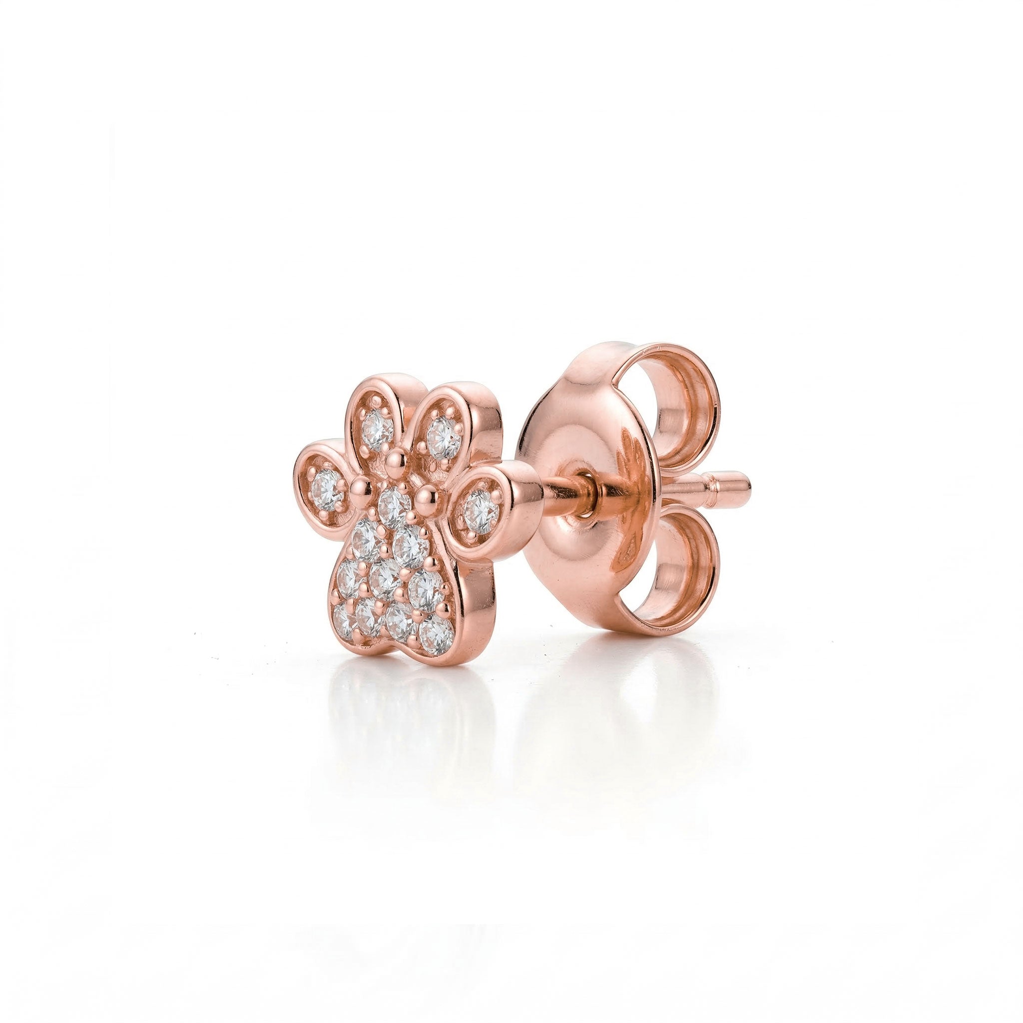 Silver earring