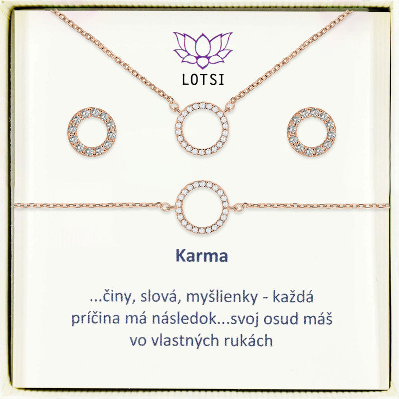 Karma silver set