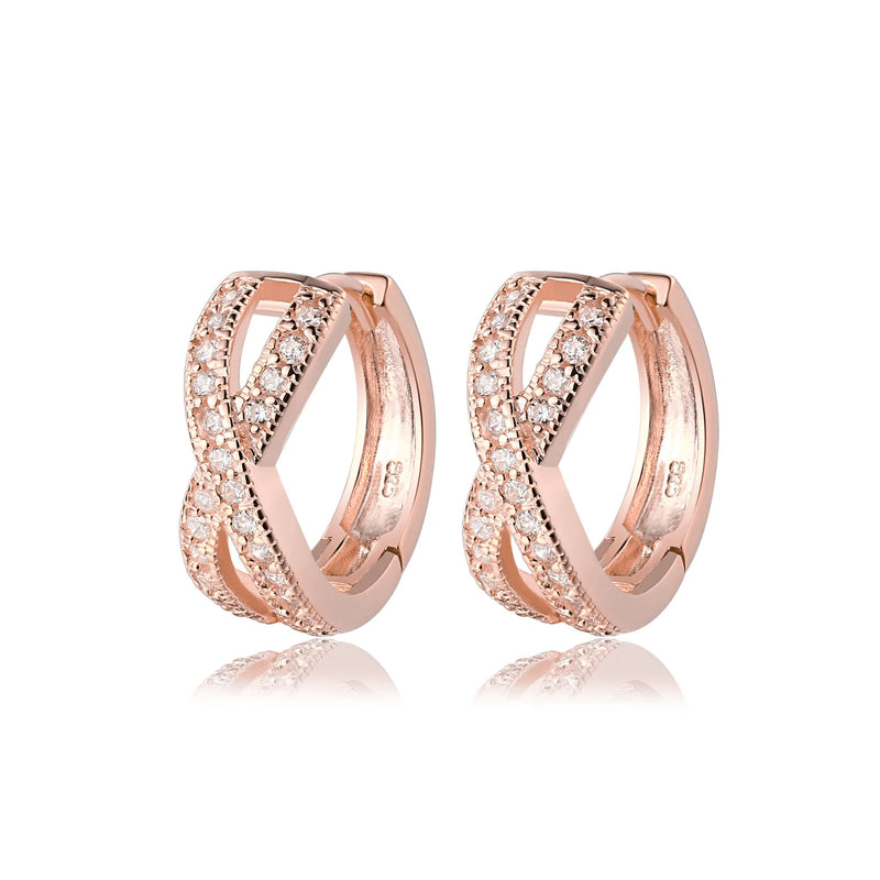 Silver earrings