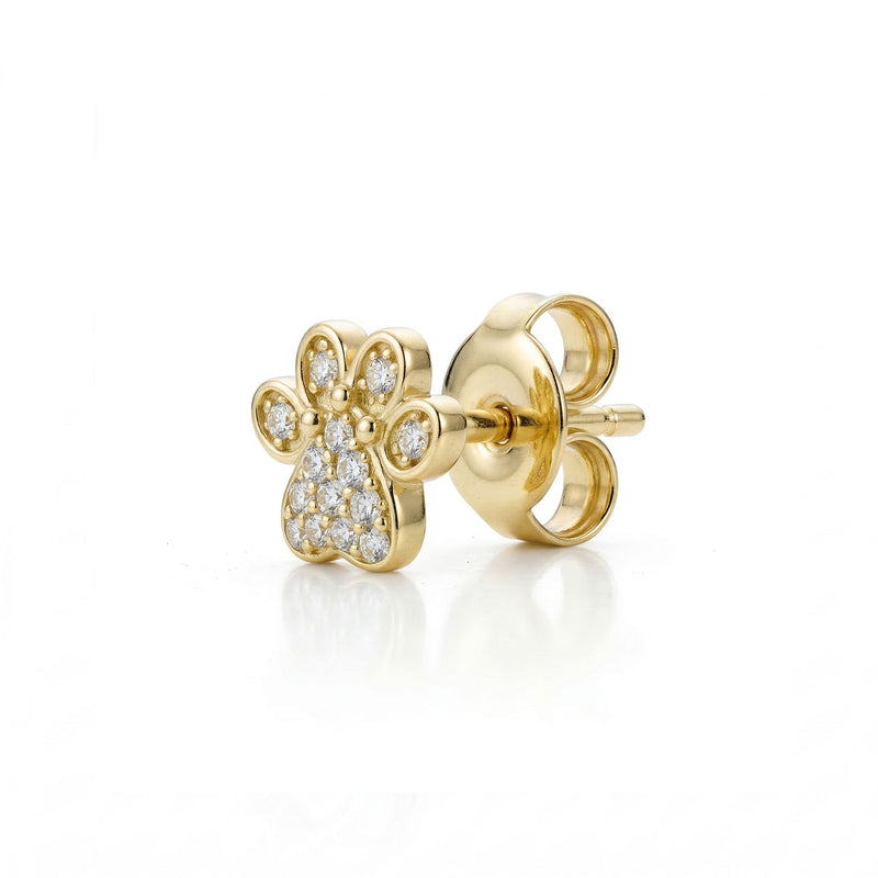 Silver earring