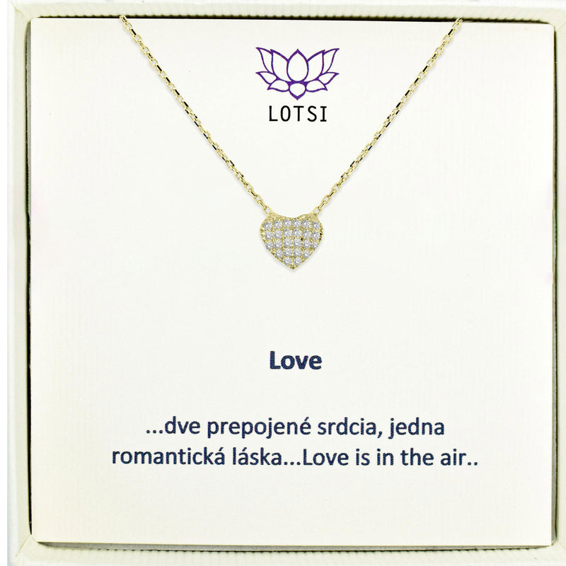 Goldkette Love gold