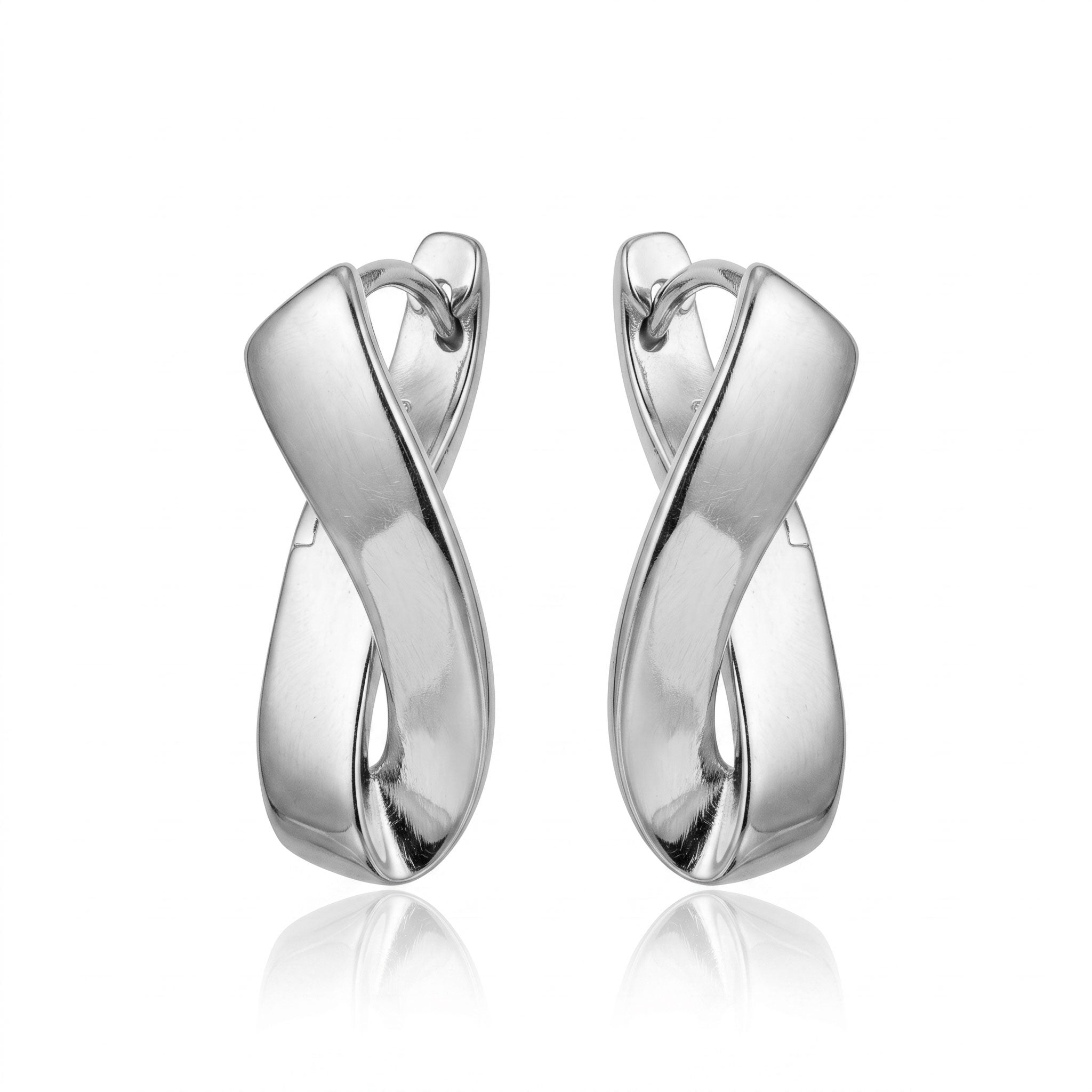 Silver earrings
