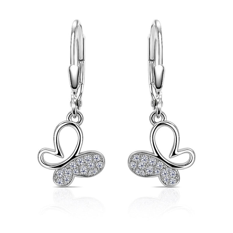 Silver earrings