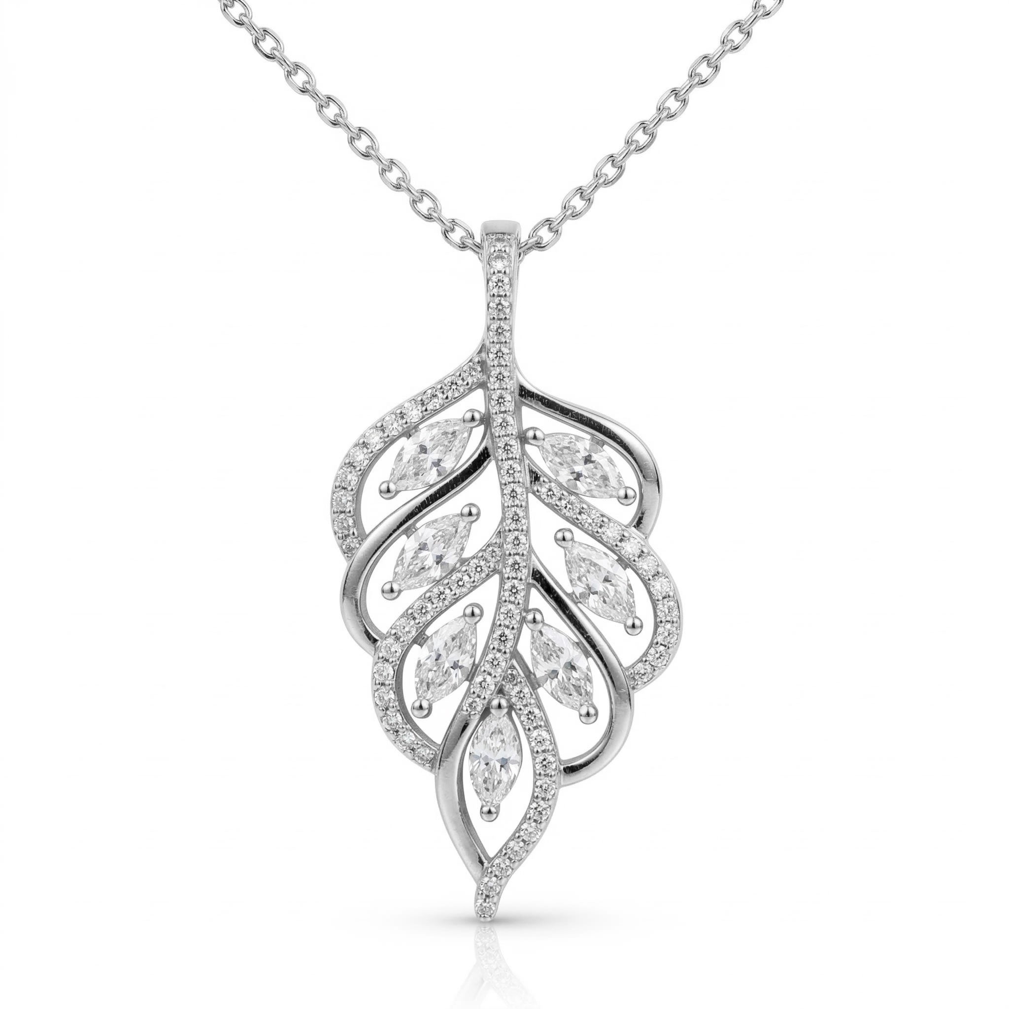 Silver pendant - brooch
