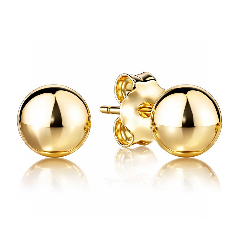 Gold earrings