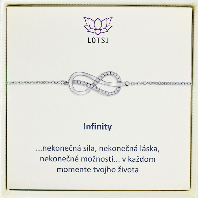 Silver Infinity Bracelet