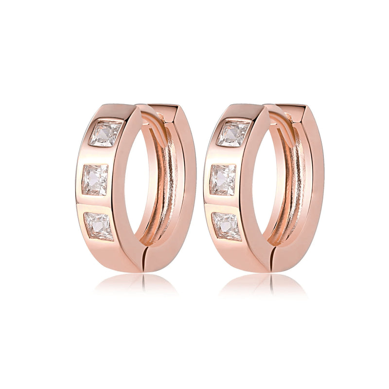 Silver earrings