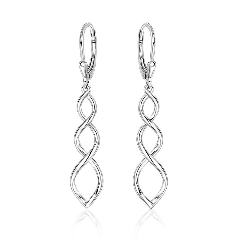 Silver earrings