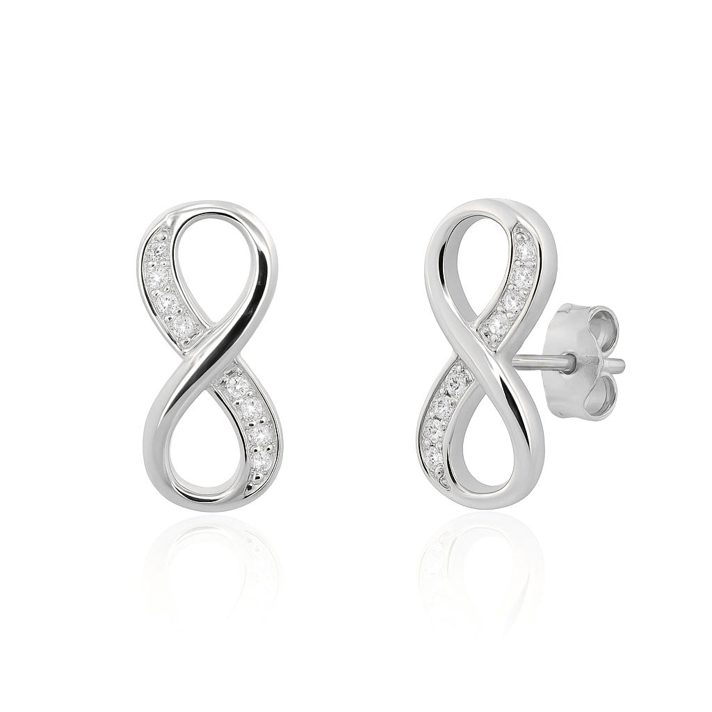 Silver earrings