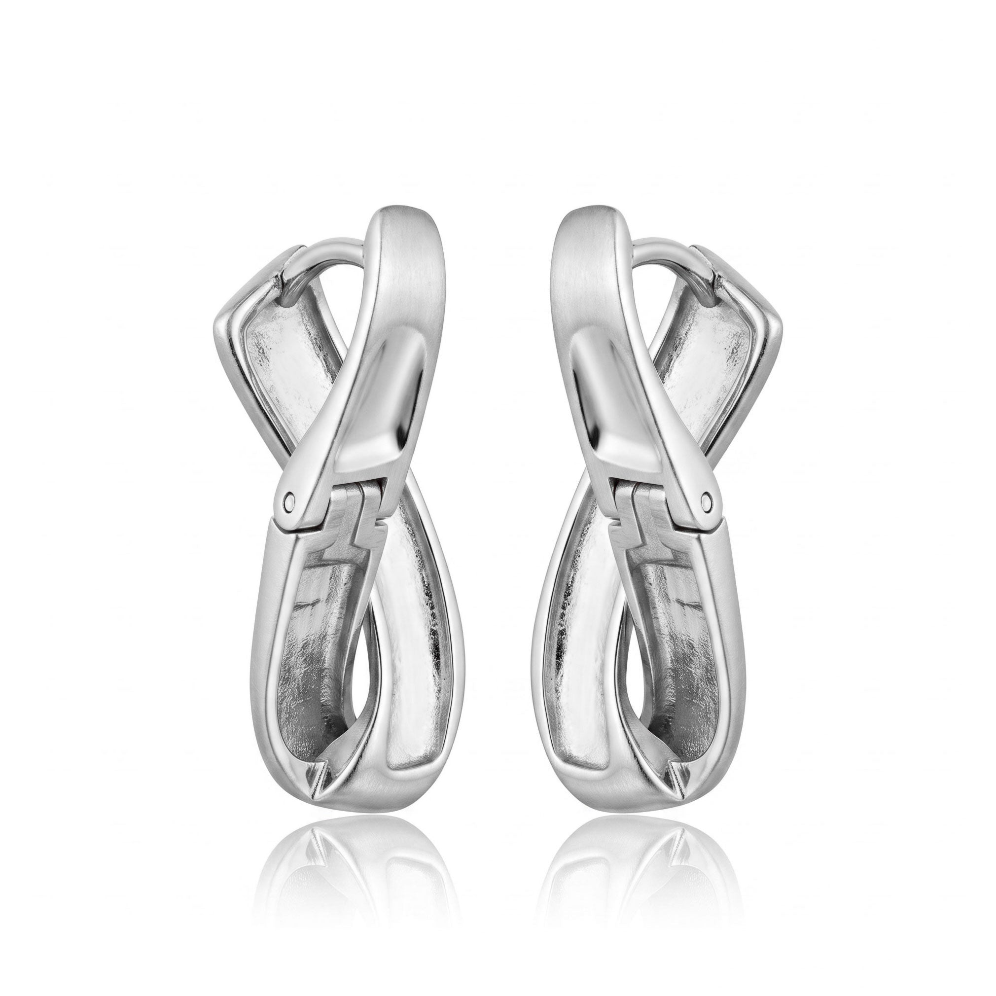 Silver earrings