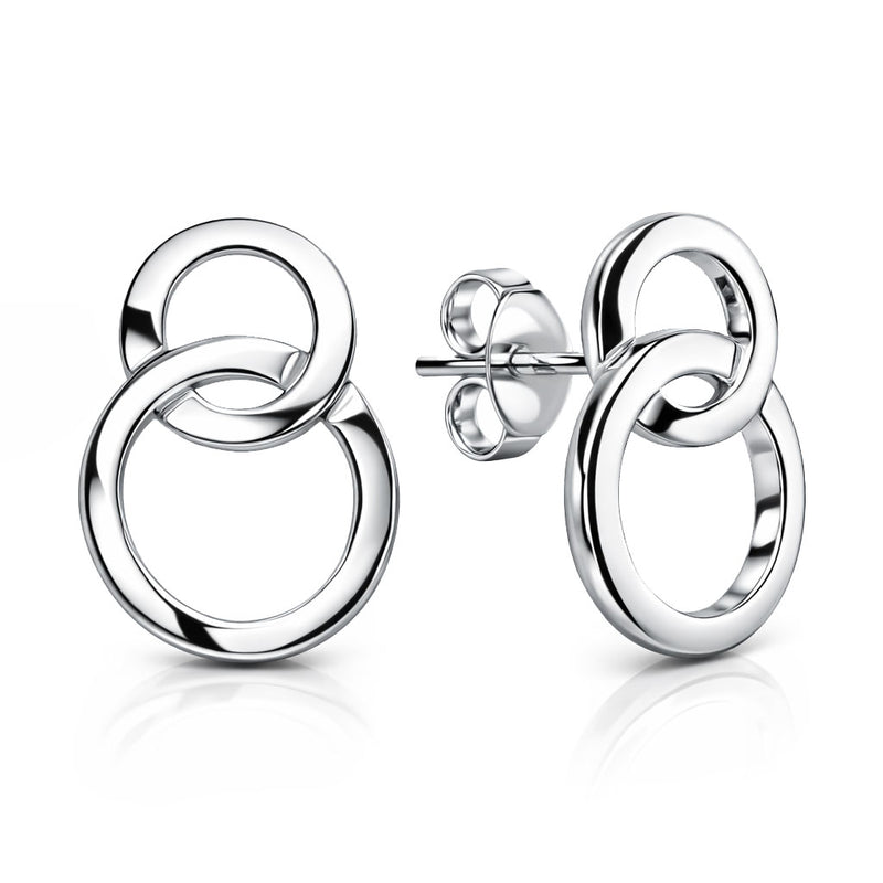 Silver earrings