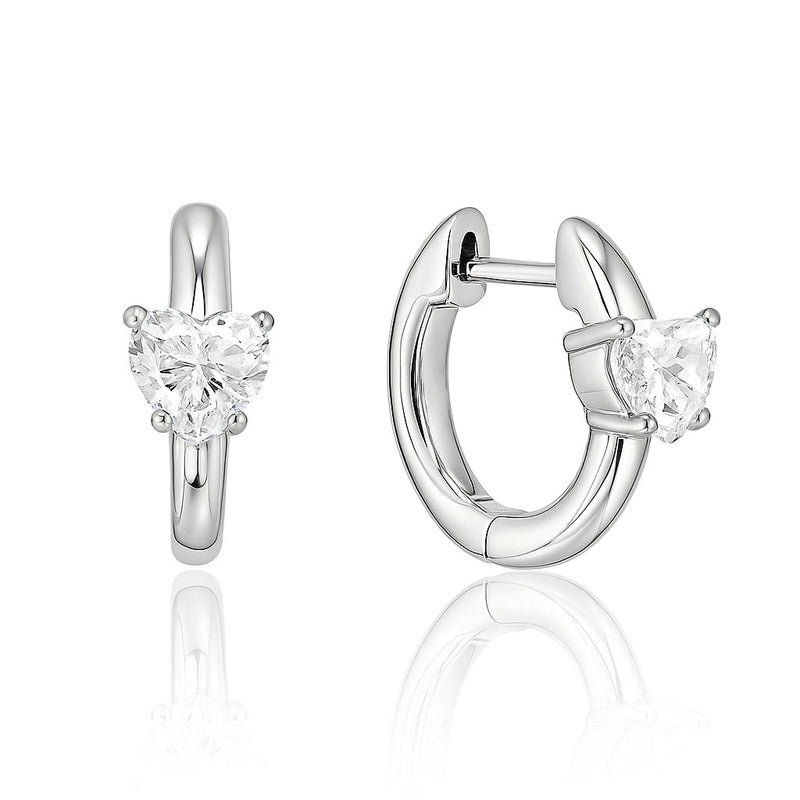 Silver earrings
