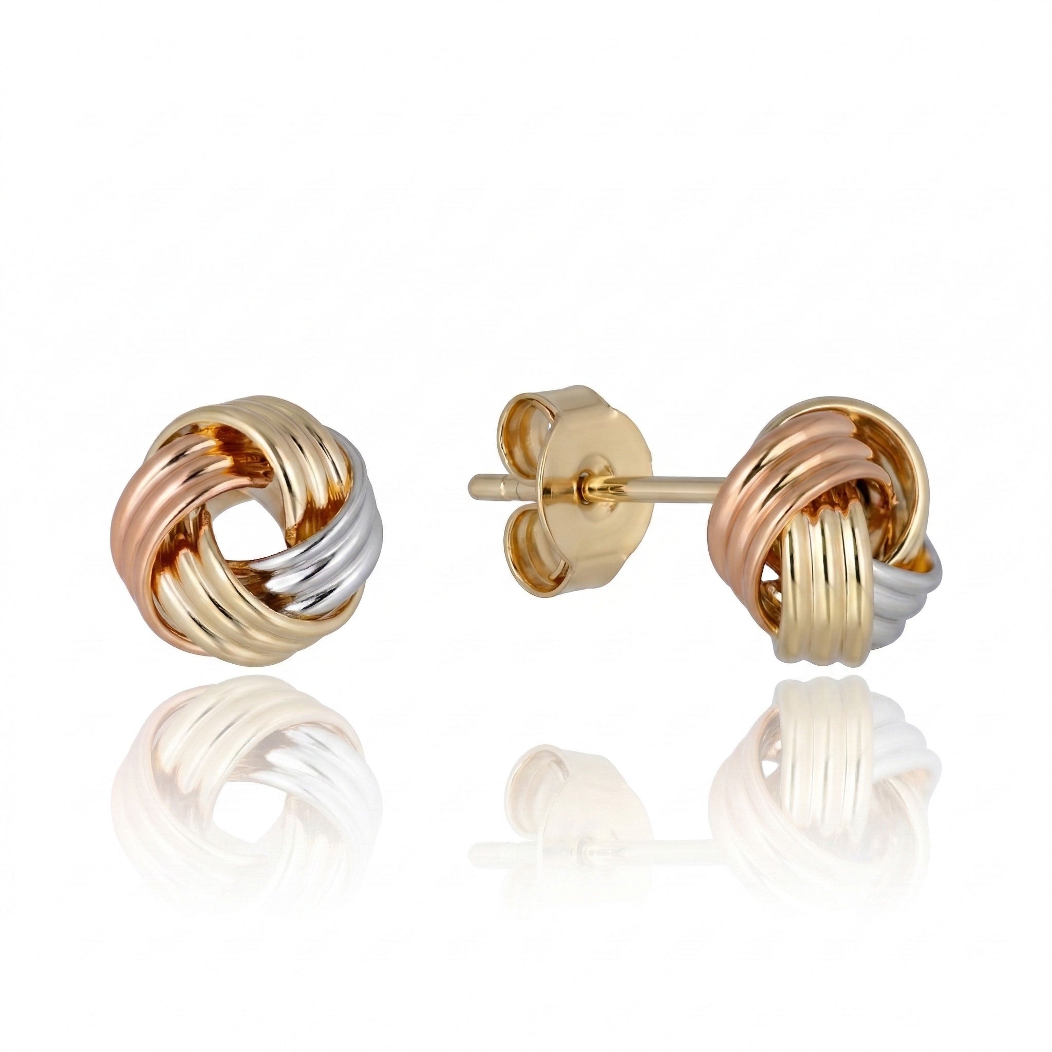 Gold earrings