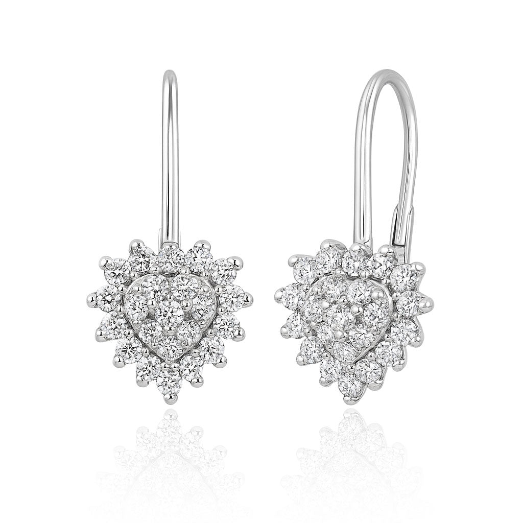 Silver earrings