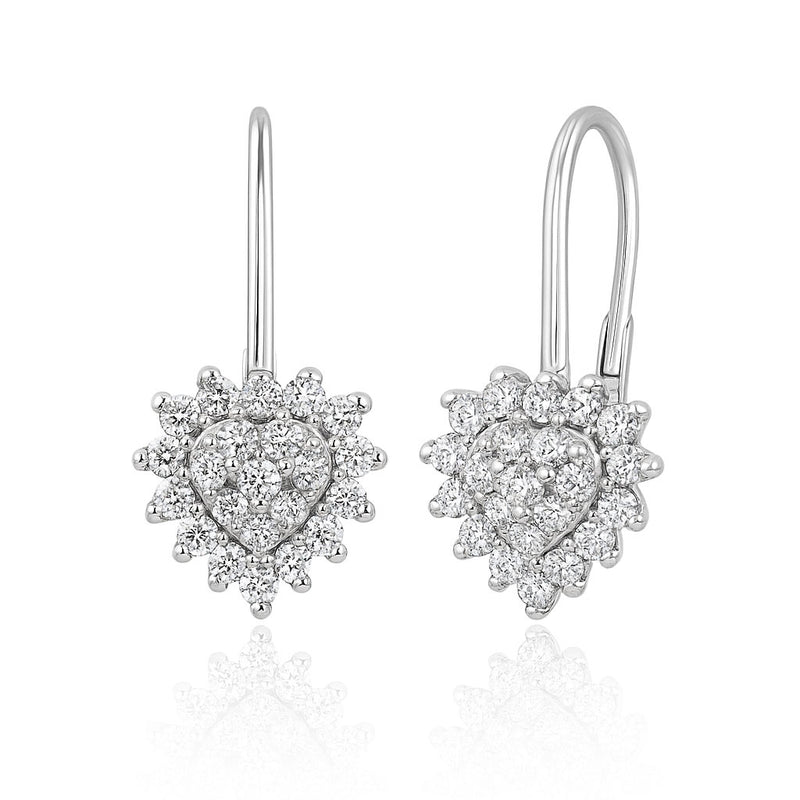 Silver earrings