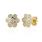 Gold earrings