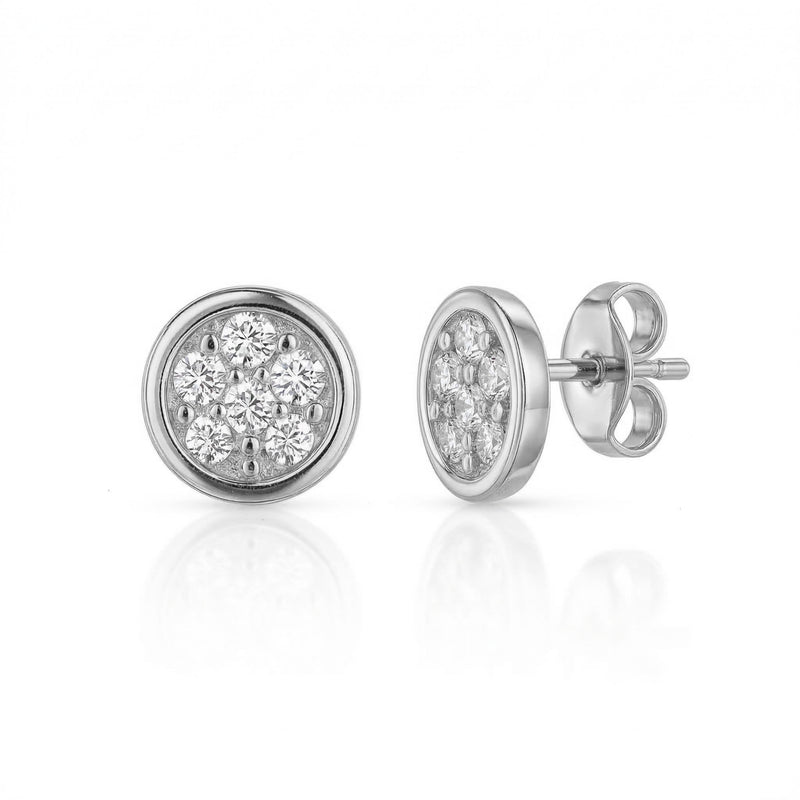 Gold earrings