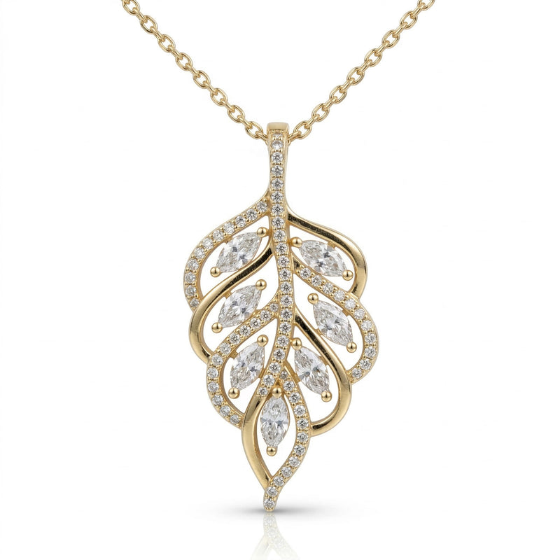 Silver pendant - brooch