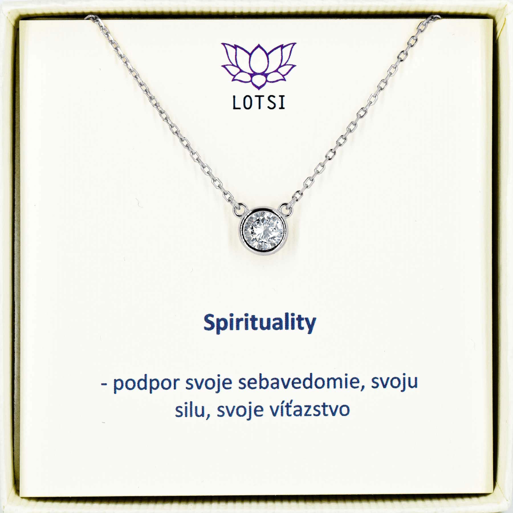 Spirituality Silver Chain