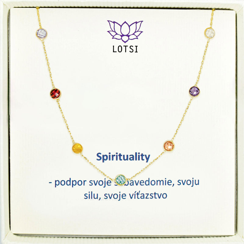 Spirituality gold chain