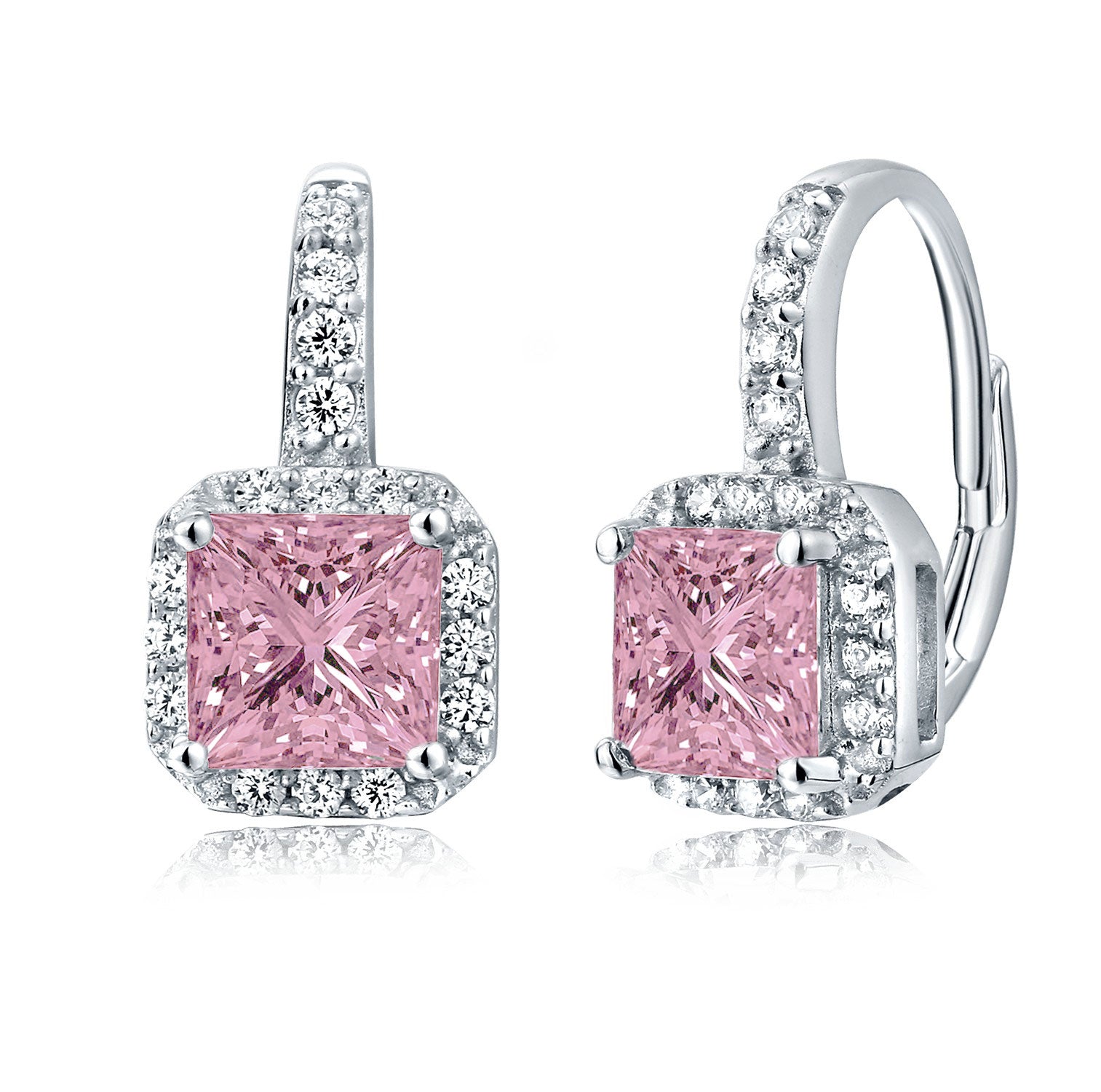 Silver earrings
