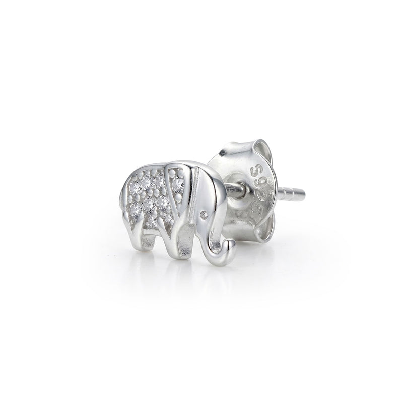 Silver earring