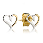 Gold earrings