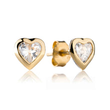 Gold earrings