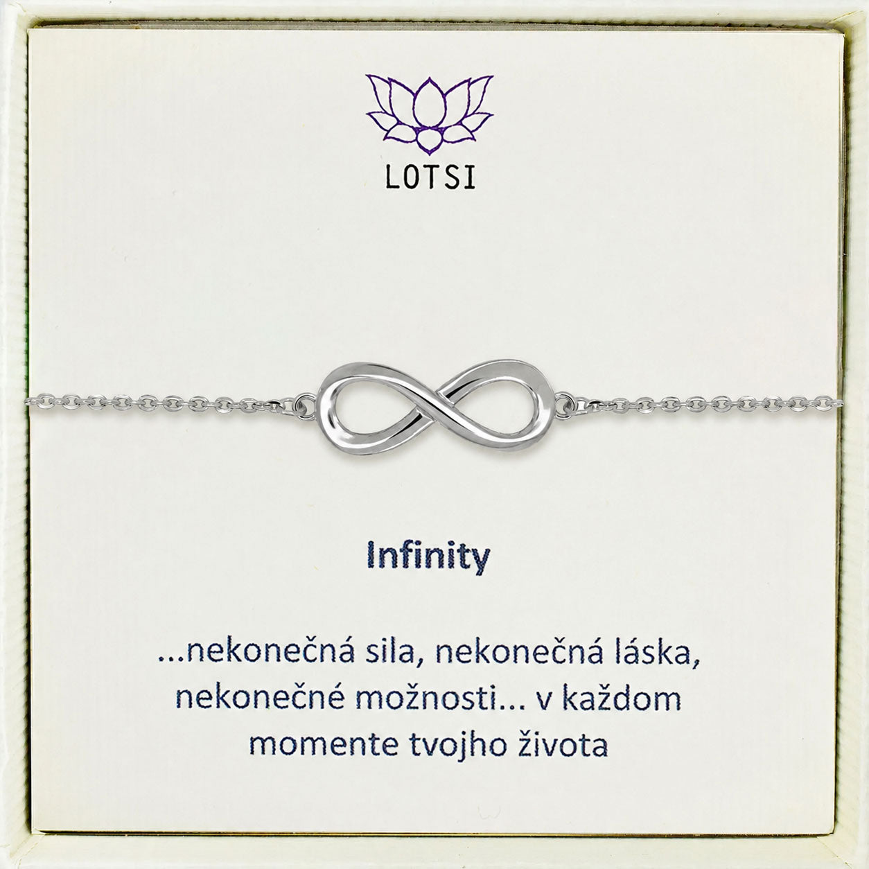 Silver Infinity Bracelet