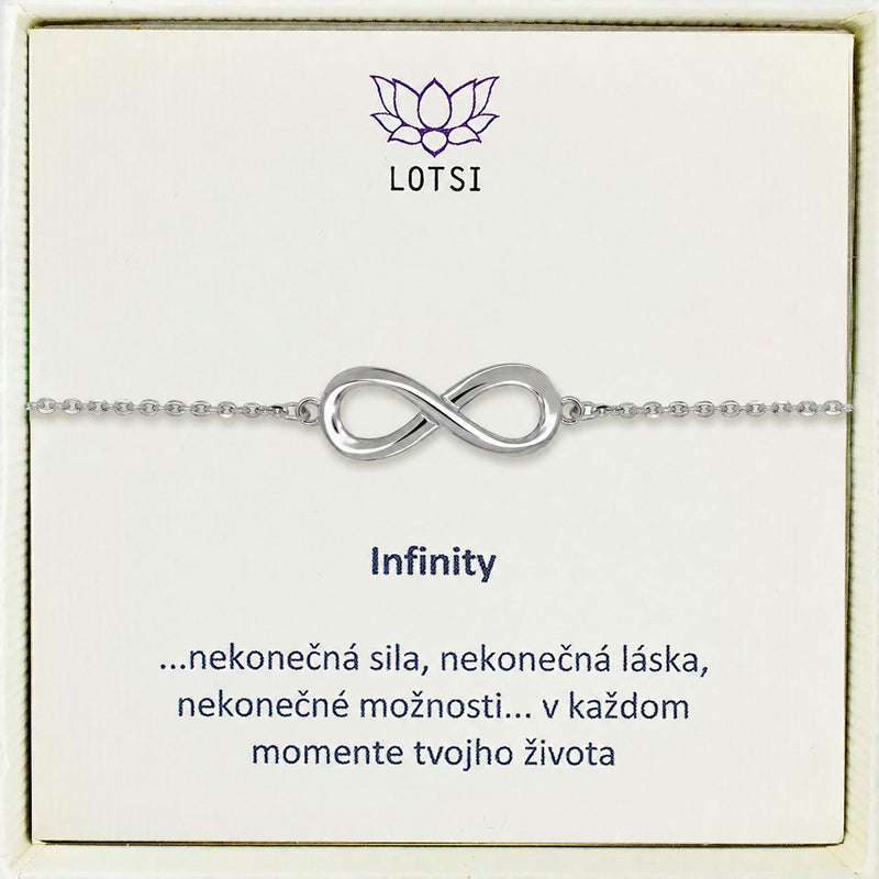 Silver Infinity Bracelet