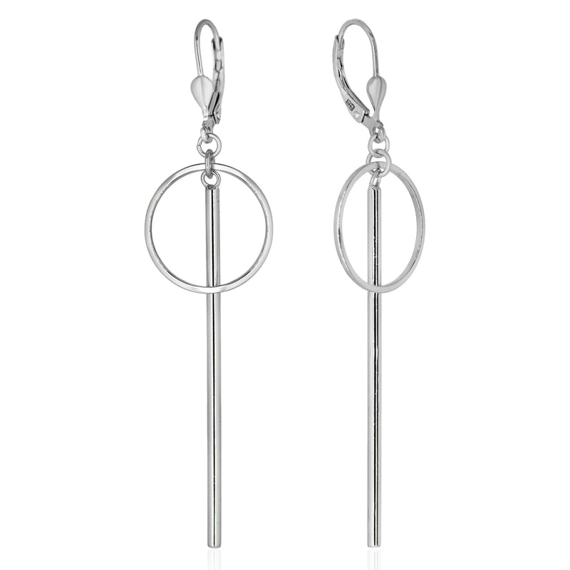 Silver earrings