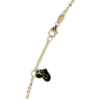 Gold bracelet Love