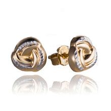 Gold earrings