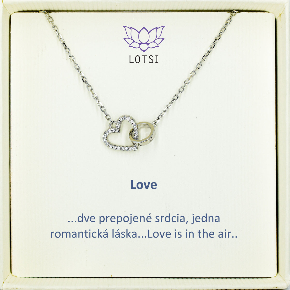 Silver Love chain