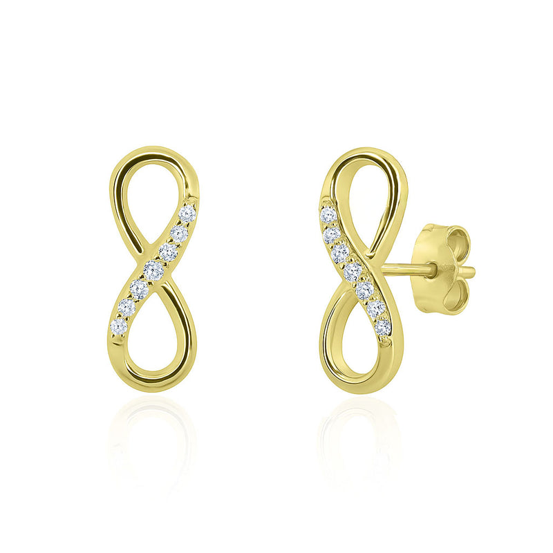 Silver earrings