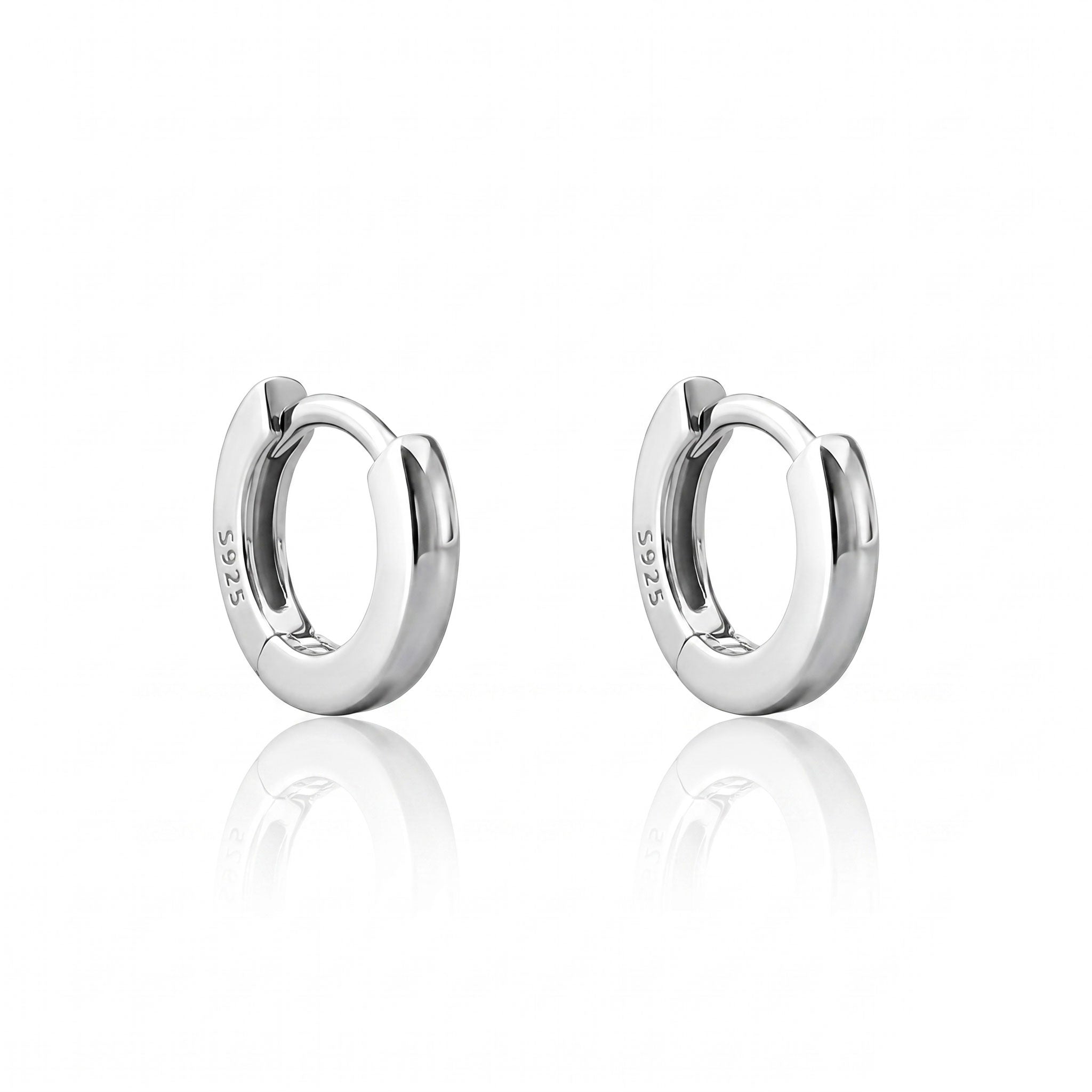 Silver earrings