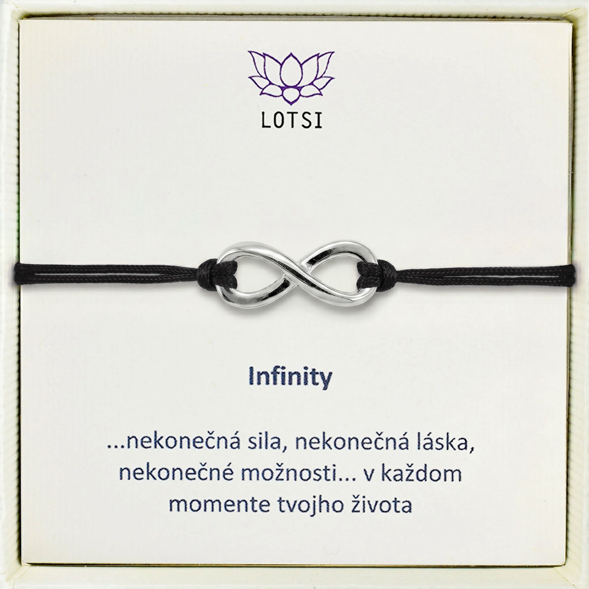 Silver Infinity Bracelet