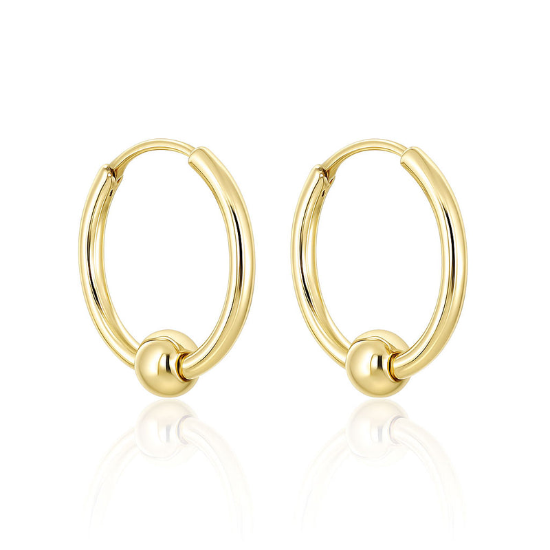 Silver earrings