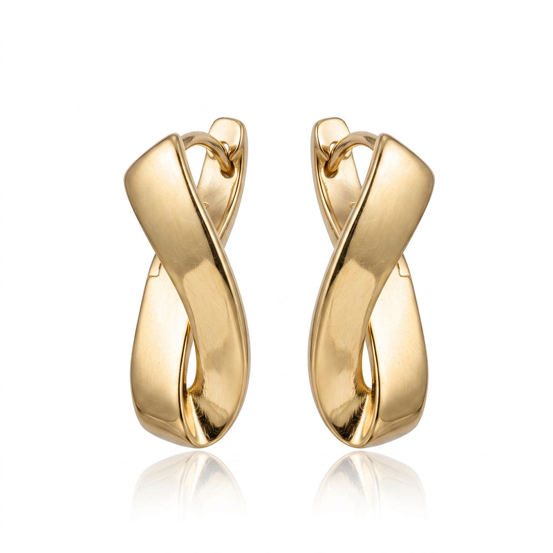Silver earrings