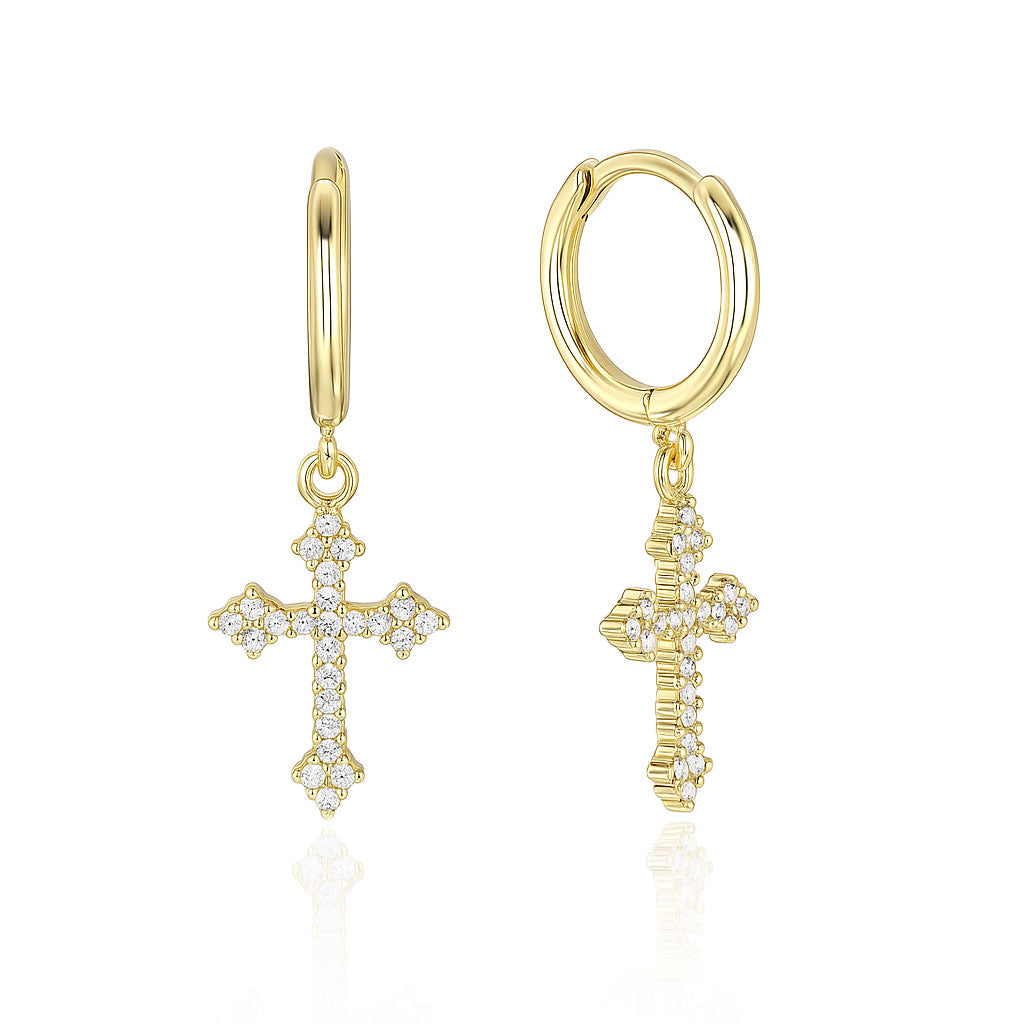 Silver earrings