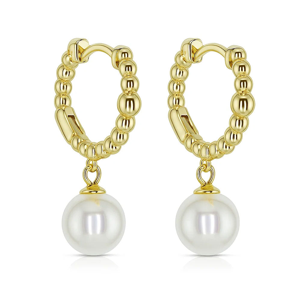 Silver earrings