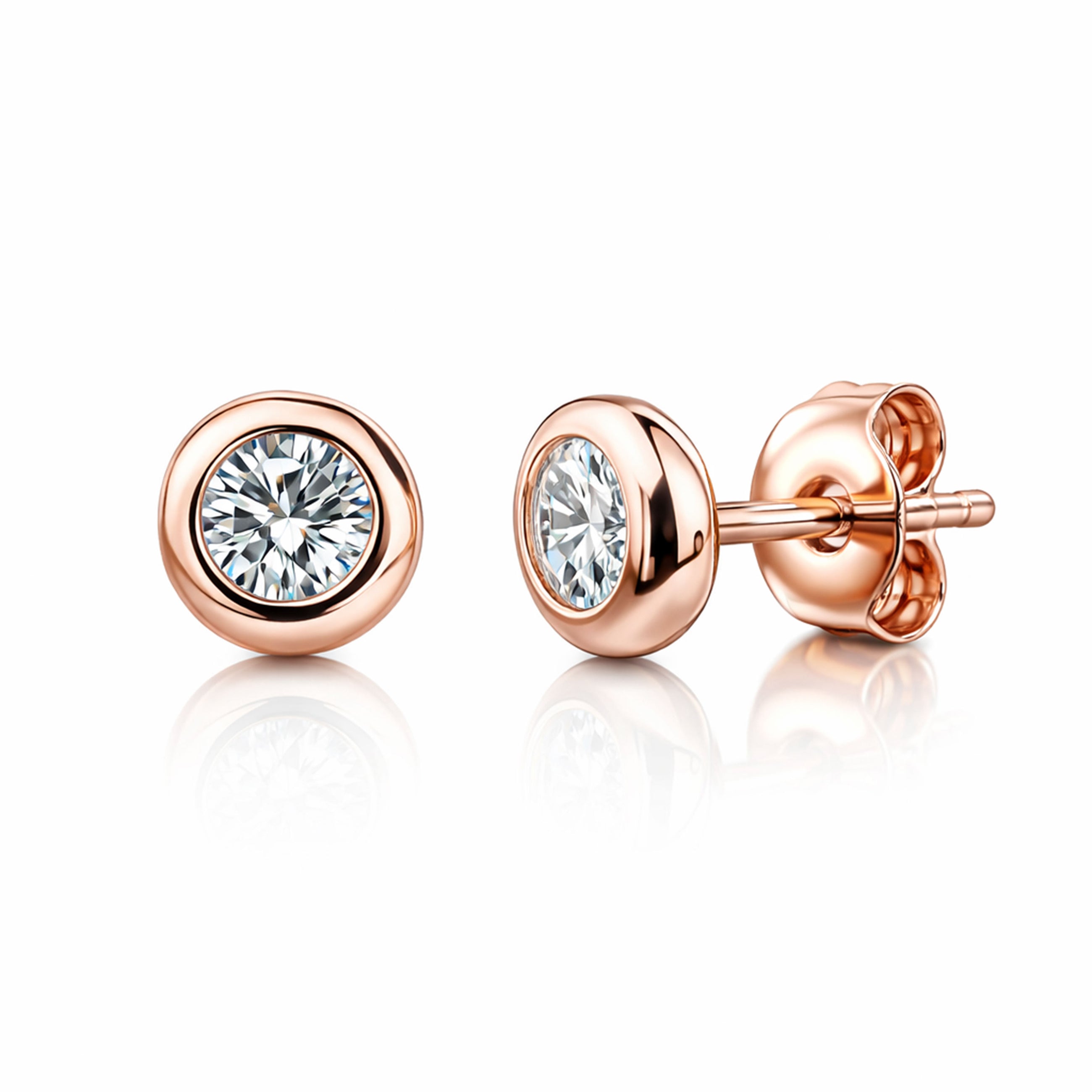 Silver earrings