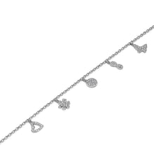 Silver bracelet Life moments
