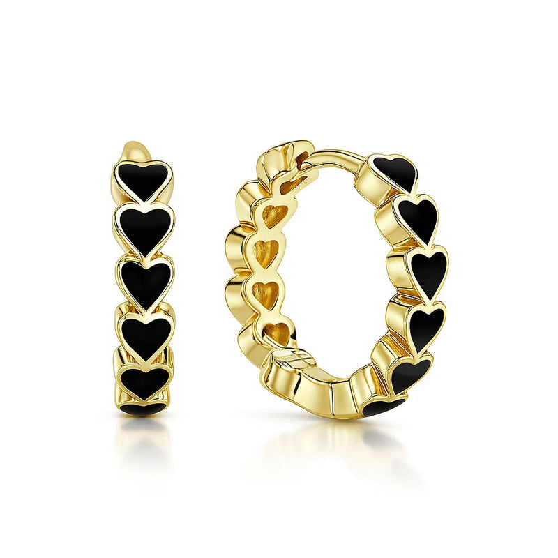 Silver earrings