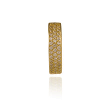 Gold earrings